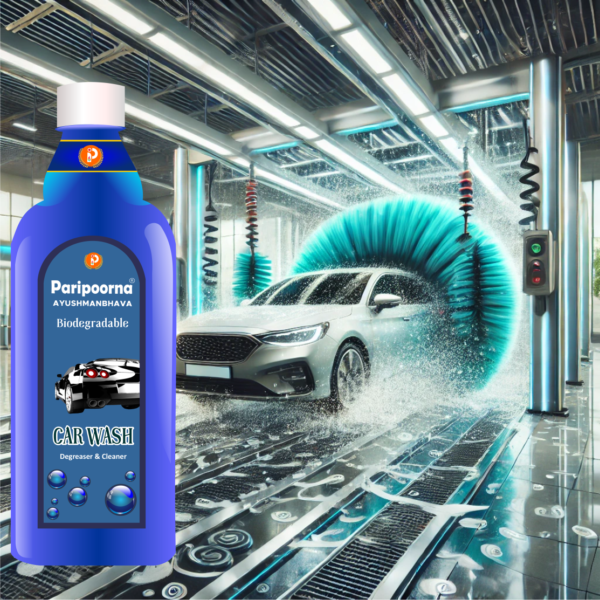 PARIPOORNA AYUSHMANBHAVA CAR WASH BIODEGRADABLE 1liter Code:SPO-13 Sku:43