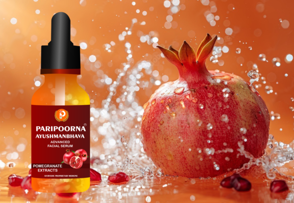 PARIPOORNA AYUSHMANBHAVA FACIAL SERUM-POMEGRANATE 50ml Code:SPO-12 Sku:42