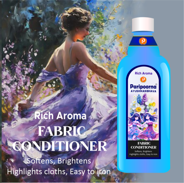 PARIPOORNA AYUSHMANBHAVA FABRIC CONDITIONER AQUA 1Liter Code:SPO-04 Sku:13